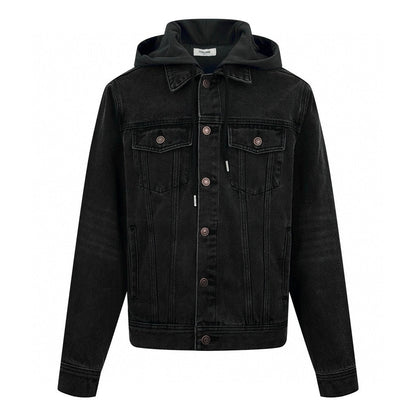 CELINE Washed Grey Denim Jacket – Casual Single-Breasted