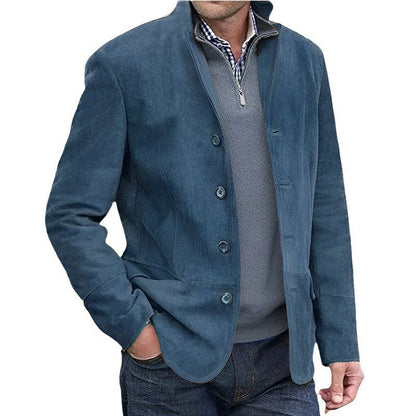 Retro Lapel Casual Jacket