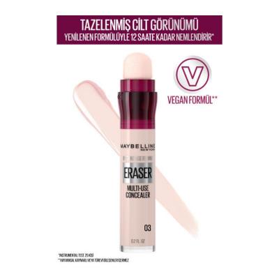 Maybelline New York Instant Anti Age Eraser Concealer - Conceals Dark Circles &amp; Fine Lines, Brightens Skin