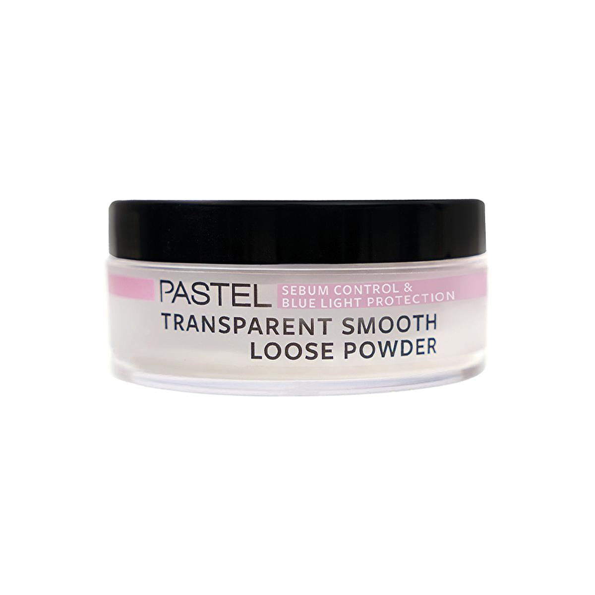 Pastel Loose Face Powder - Sebum Control, Blue Light Protection &amp; Long Lasting Matte Finish - Transparent Setting Powder