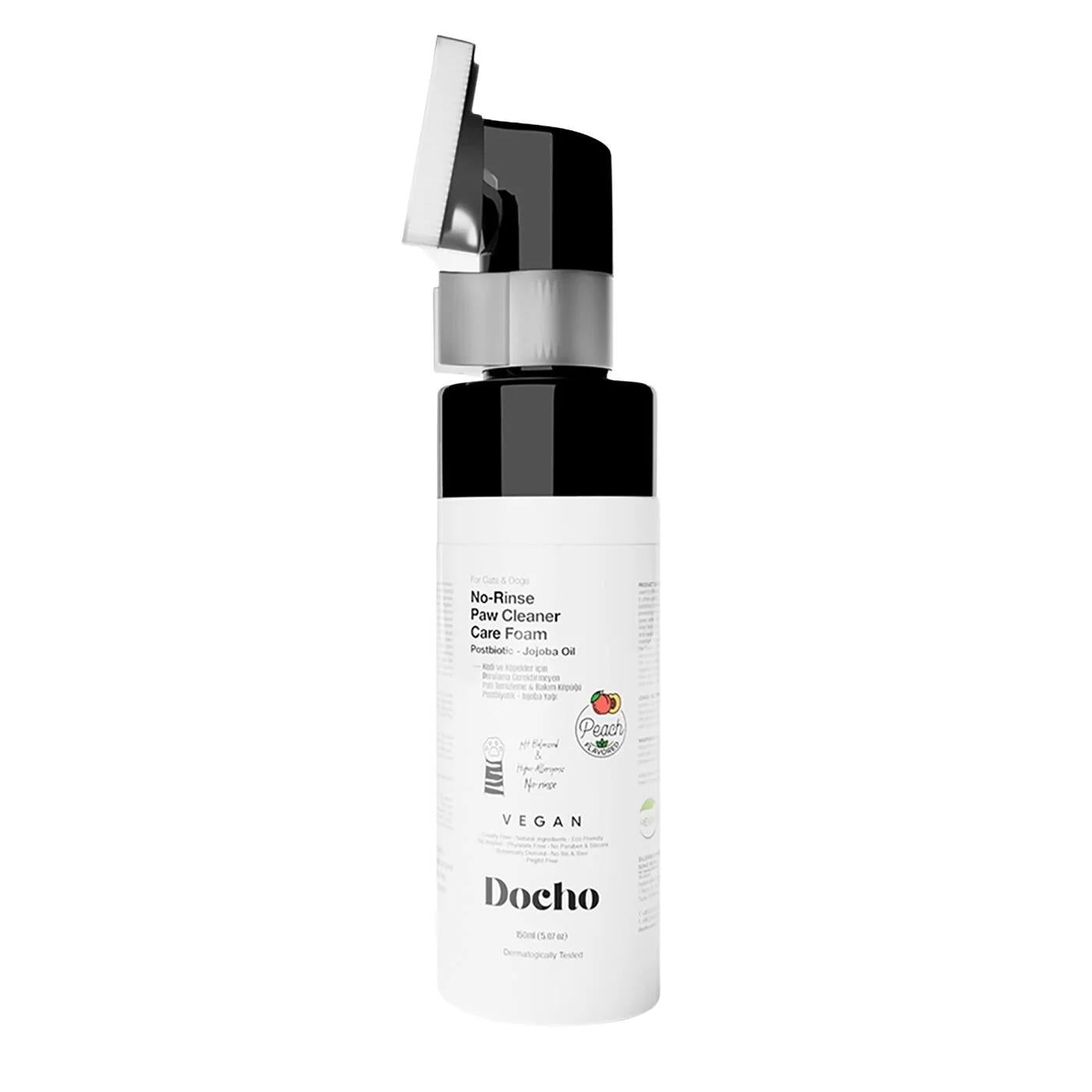 Docho No-Rinse Paw Cleaning &amp; Care Foam 200ml