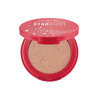 Pastel Profashion Stardust Highlighter Makeup - 8g Shimmering Face Glow for Cheekbones, Radiant Cosmetic