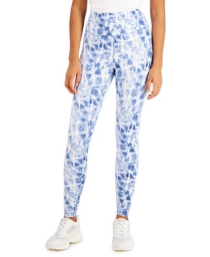 Inc International Concepts Tie-Dyed Compression Leggings, Size Small