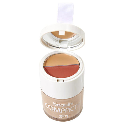 Beaulis Compact It Foundation, Blush &amp; Concealer 115 Natural Beige