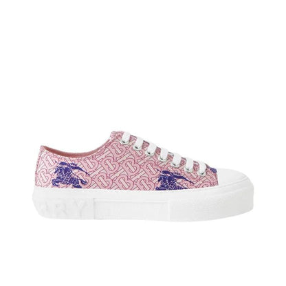 Burberry EKD Monogram Pattern Flatform Pink