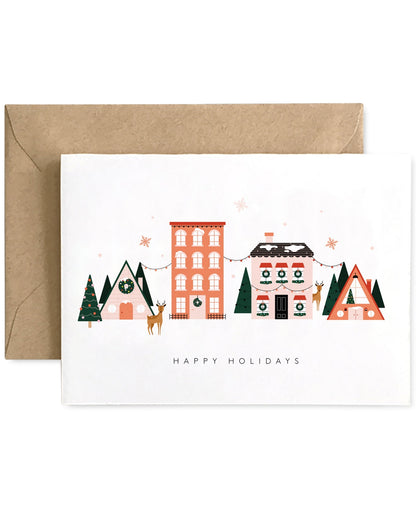 Spaghetti &amp; Meatballs Holiday Greeting Cards,10 Pack