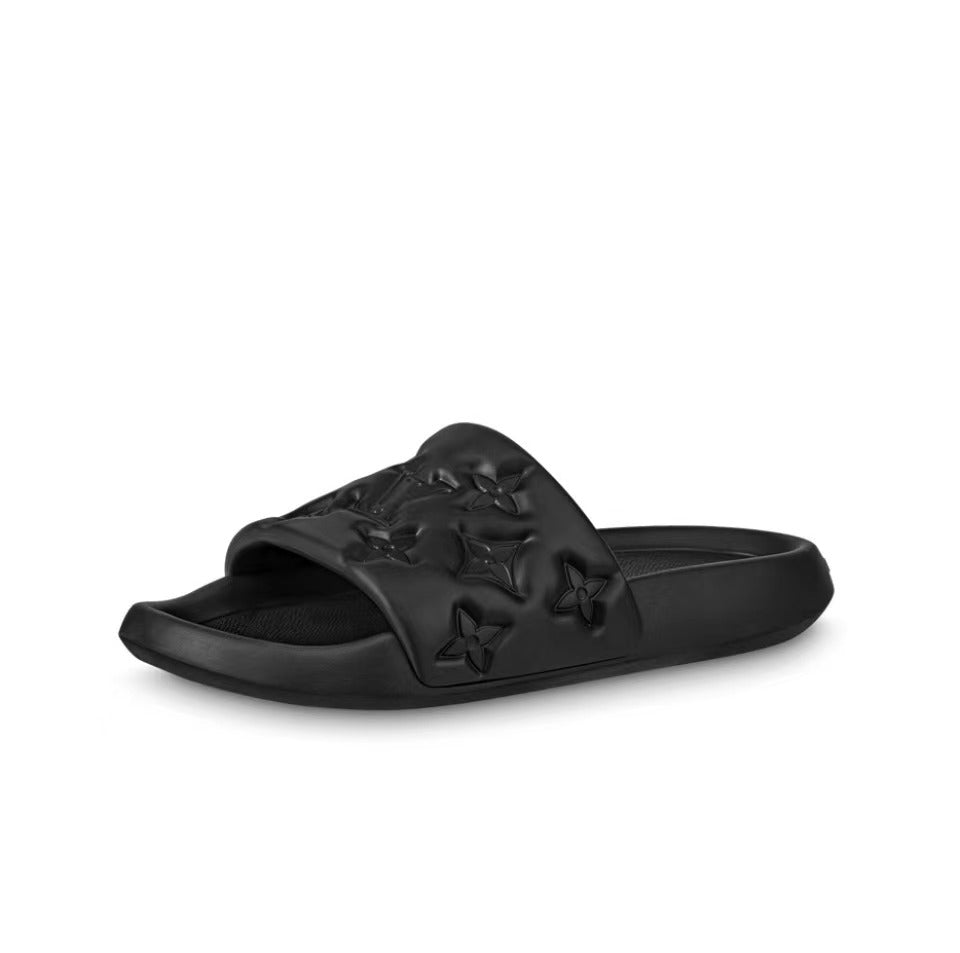 LOUIS VUITTON Waterfront Slide Slippers Men&