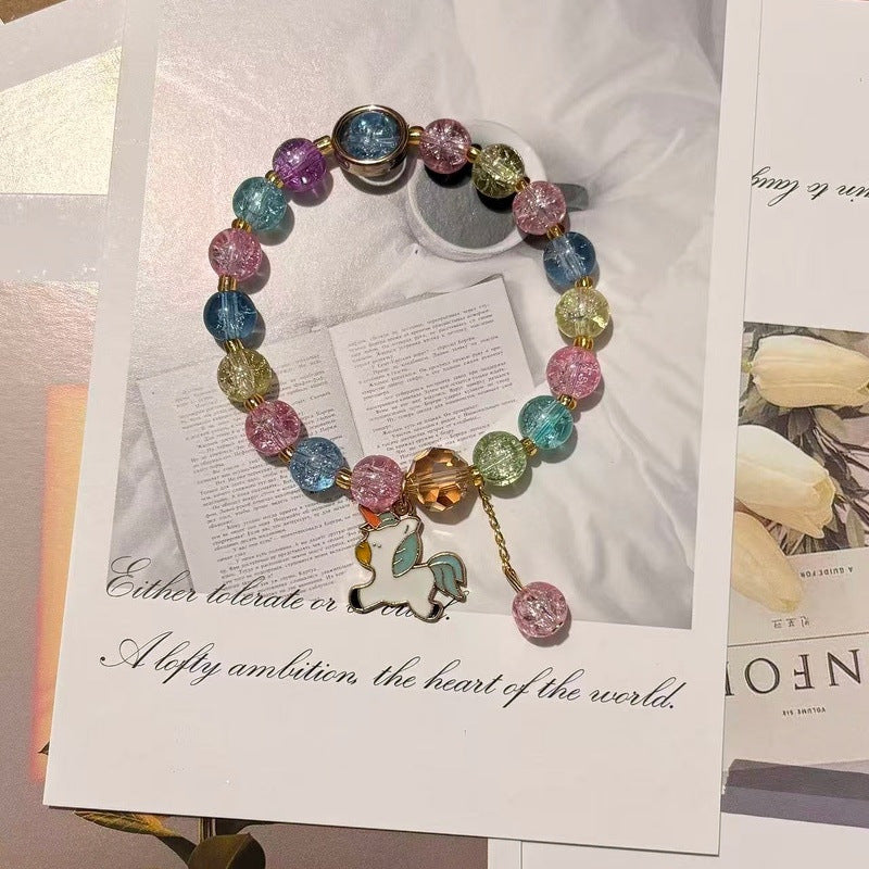 Childrens Crystal Animal Bracelet