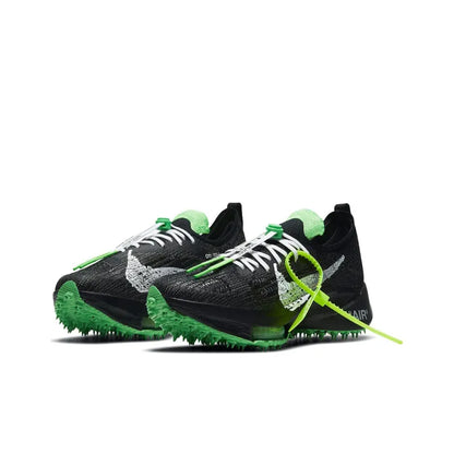 Nike Air Zoom Tempo Next% Flyknit Off White Black Scream Green