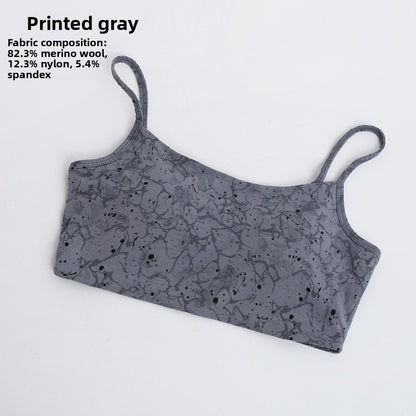 Merino Wool Sports Bra