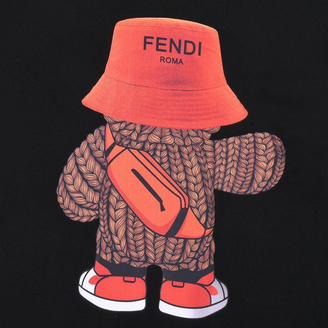 Fendi T-Shirt without Collar &