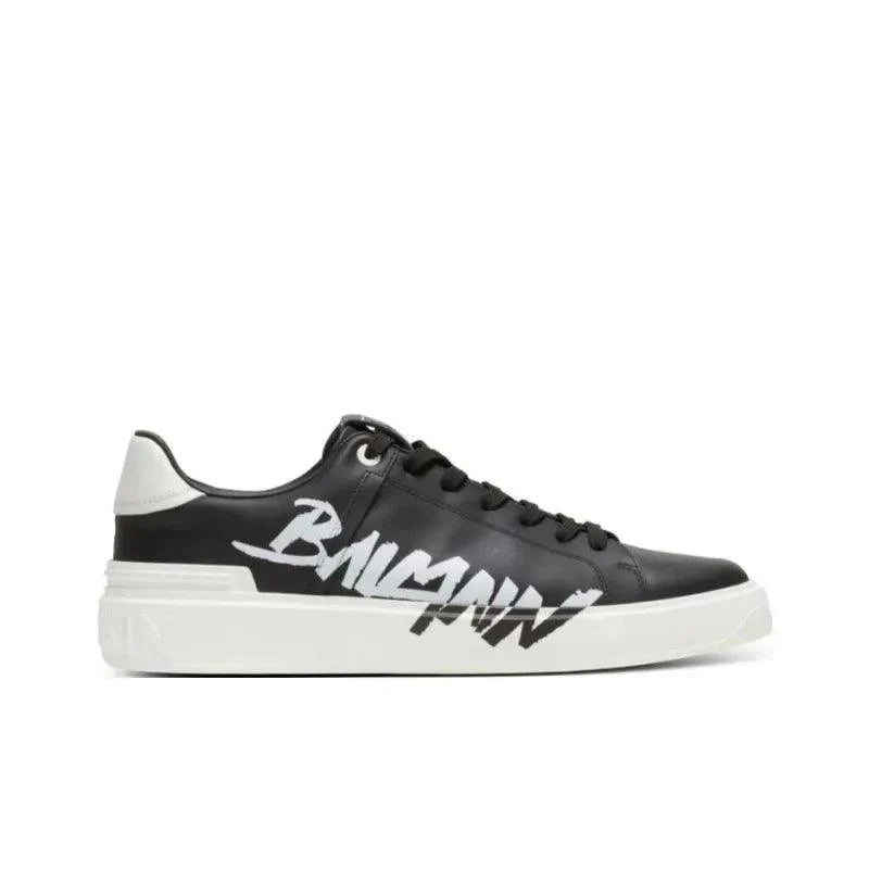 BALMAIN B Court Low-Top Sneakers &