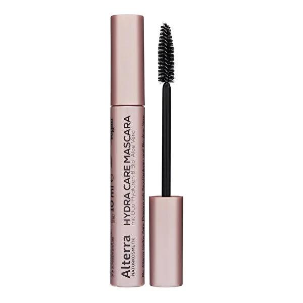 Alterra Natural Mascara Hydra Care No.01 Black - Natrue Certified, Dermatologically Tested, Lengthening &amp; Curling Mascara
