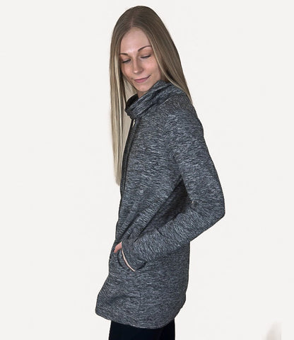 Rayna Cowl neck Sweater - Black
