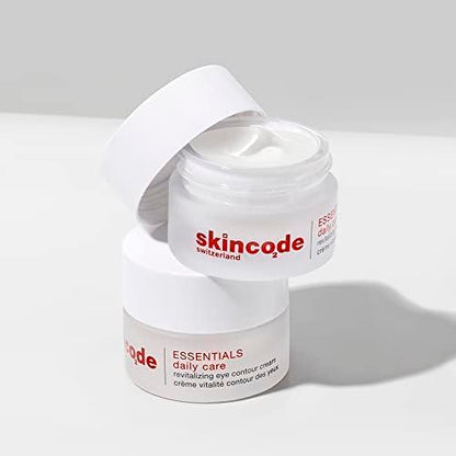 Skincode Revitalizing Eye Contour Cream - Anti-Aging Eye Care for Dark Circles &amp; Puffiness