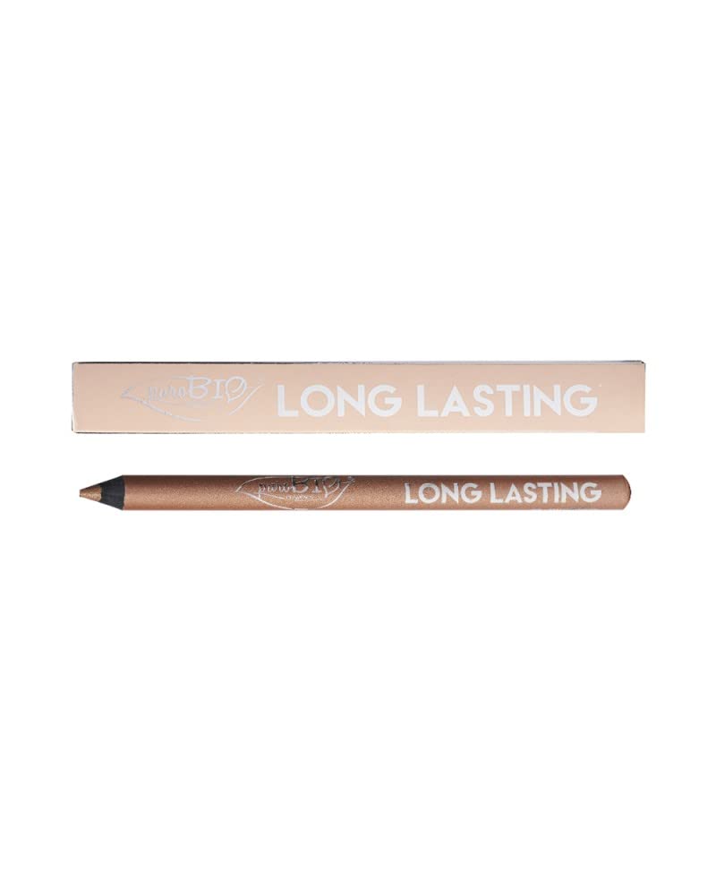 PuroBio Long Lasting Eyeliner or Kajal - Vitamin E Enriched, EcoBio Makeup for Sensitive Eyes