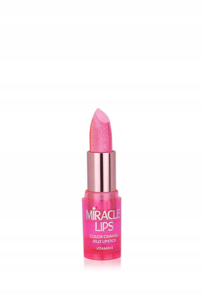 Golden Rose Color Changing Jelly Lipstick 3.7g - Berry Pink Shade with Natural Glossy Finish
