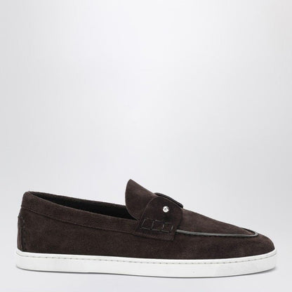 CHRISTIAN LOUBOUTIN Elegant Suede Loafers for Men