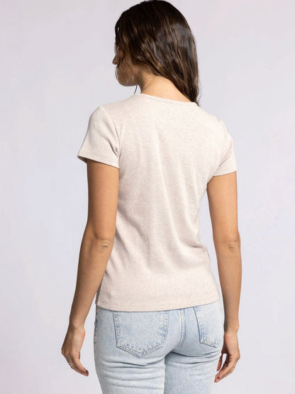 Lexi Tee - Cappuccino Heather