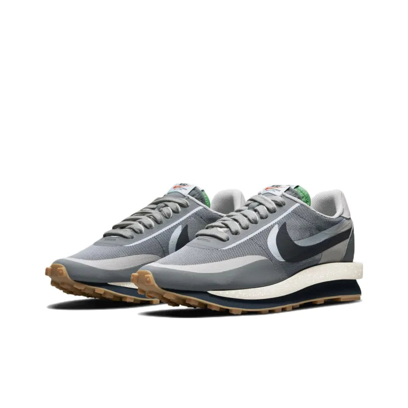 Nike LD Waffle Sacai Clot Kiss Of Death 2 Cool Grey