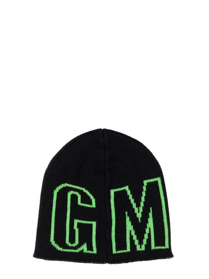 MSGM Logo Beanie Hat for Men