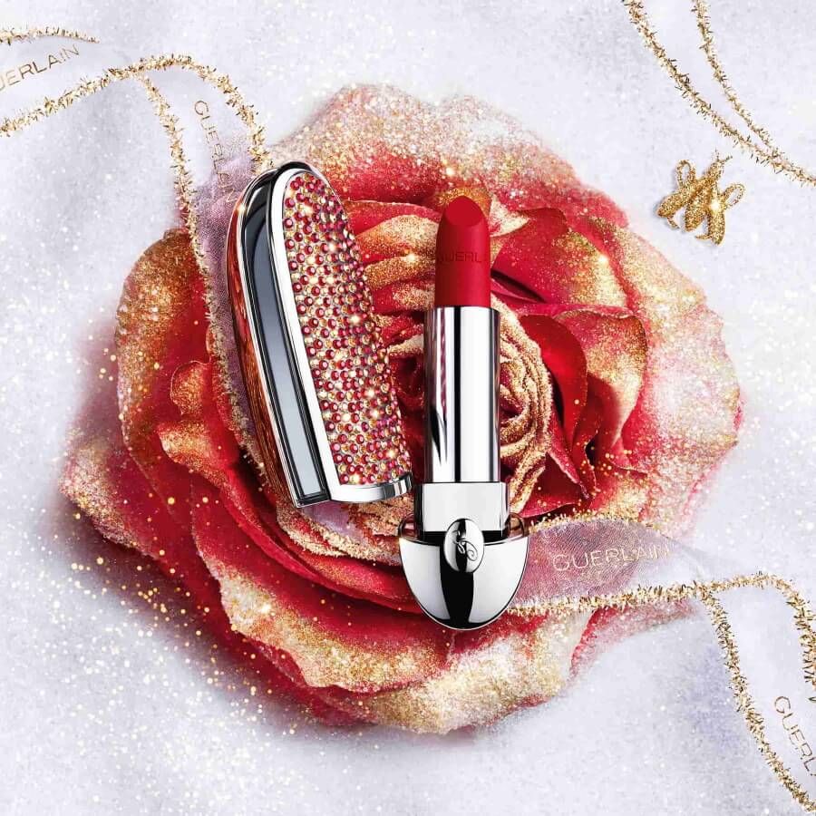 Guerlain Rouge G Lipstick Refill 32 Red for Satin Finish