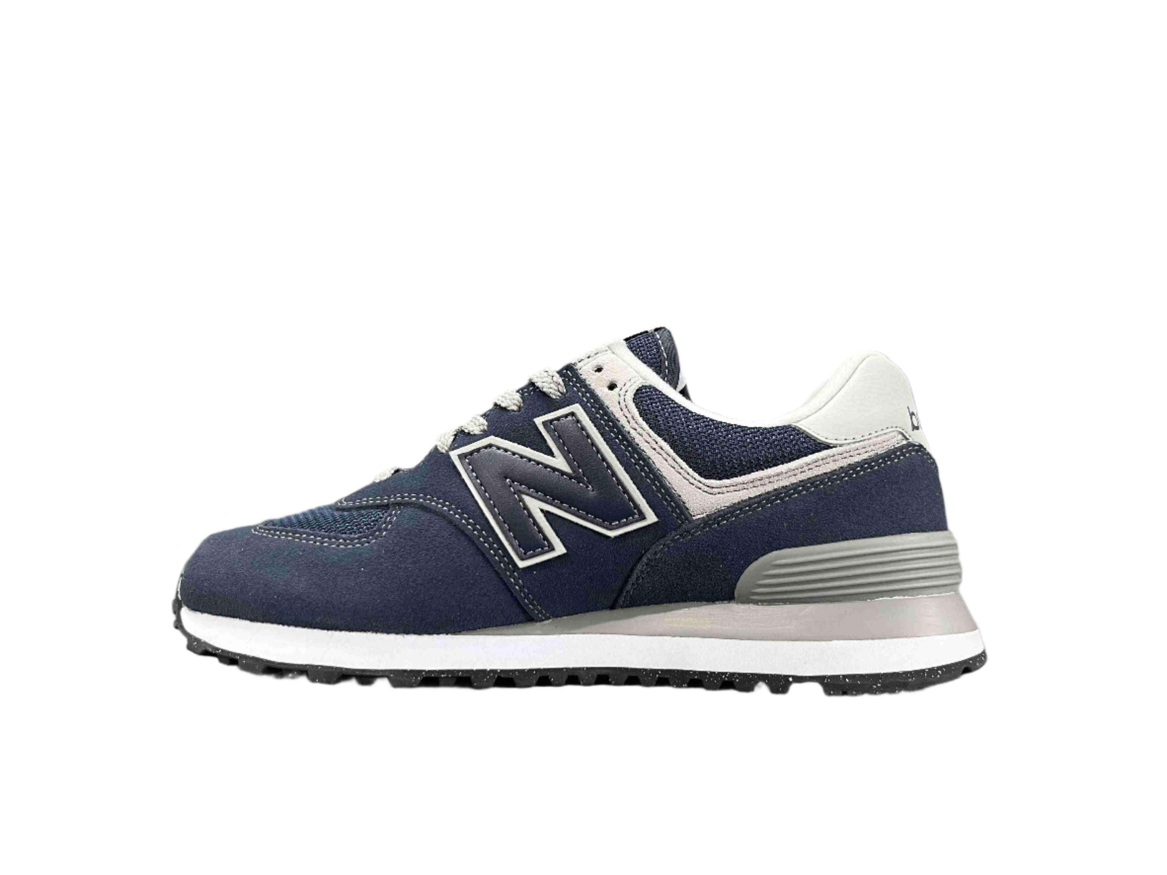 New Balance 574 Navy White