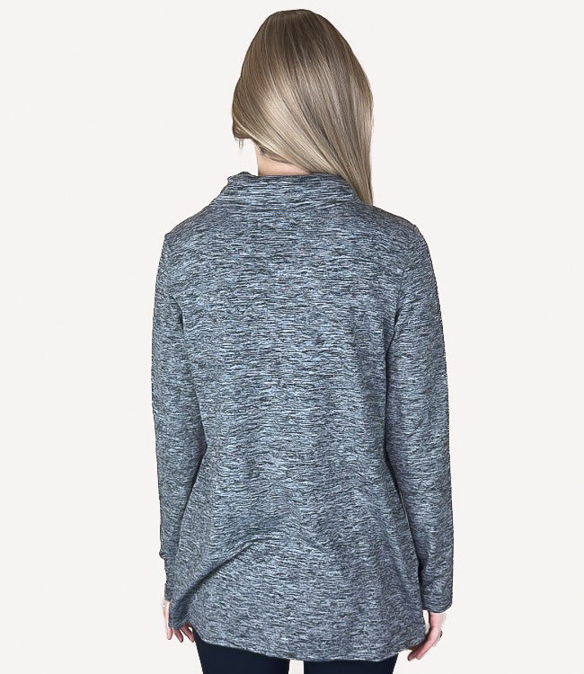 Rayna Cowl neck Sweater - Black