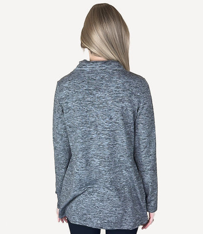 Rayna Cowl neck Sweater - Black