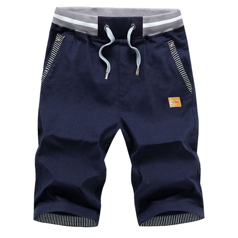 Mens Printed Quick-Dry Beach Shorts