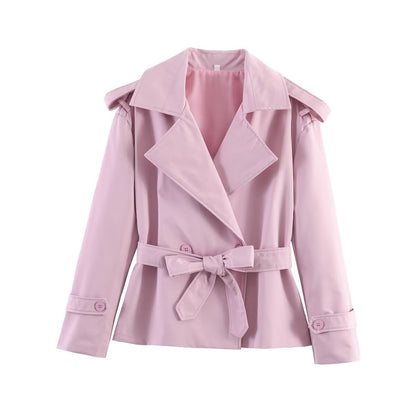 Short coat trench coat