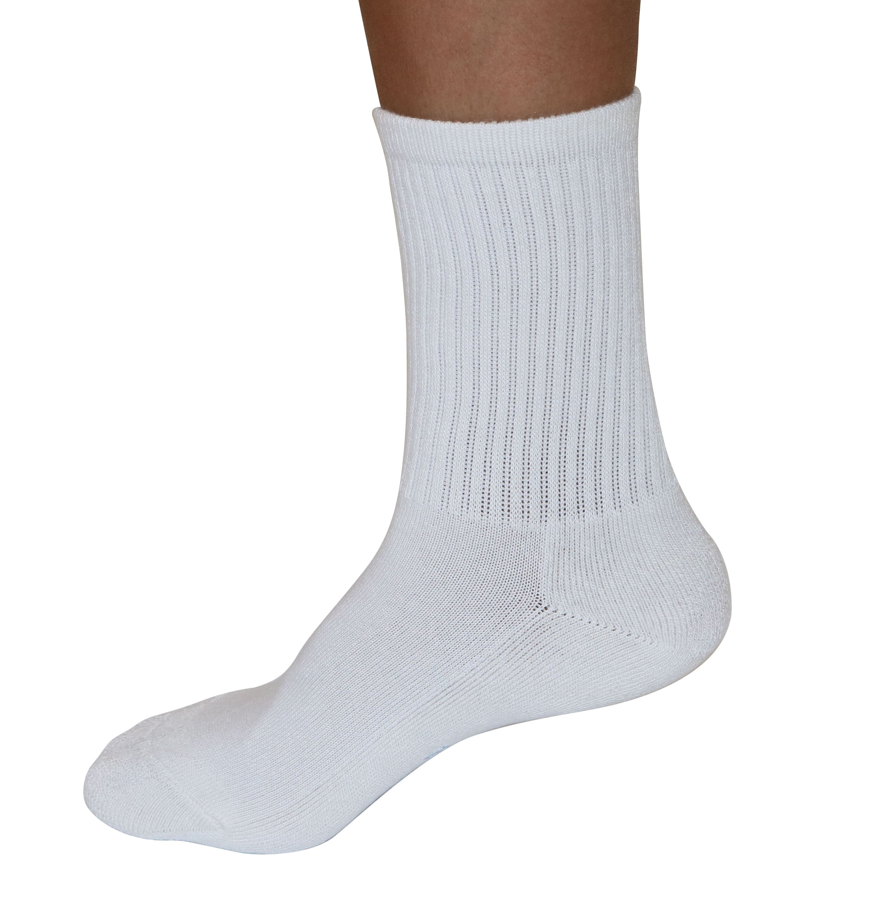 3/4 Crew Athletic Bamboo Viscose Socks – Natural, Unisex