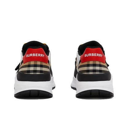 Burberry Panelled Low Top Sneakers