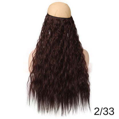 Hair strands, wigs, high-temperature silk curls