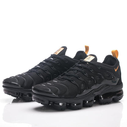 Nike Air VaporMax Plus Black Metallic Gold Sneakers