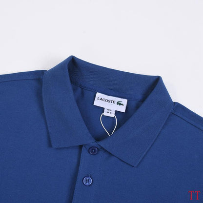 Lacoste Blue T-Shirt with Collar