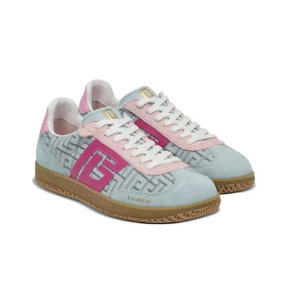 BALMAIN Swan Labyrinth Sneakers