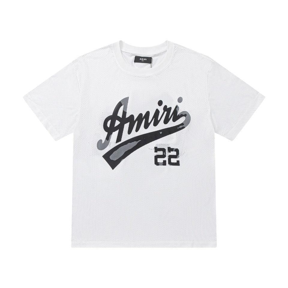 Amiri 22 White T-Shirt Without Collar