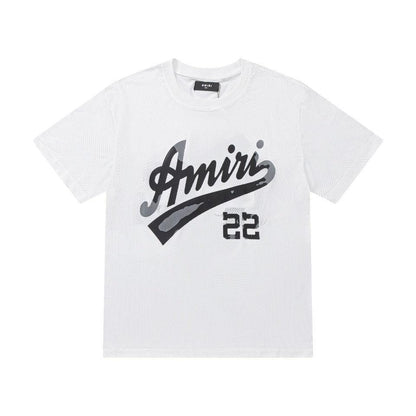 Amiri 22 White T-Shirt Without Collar