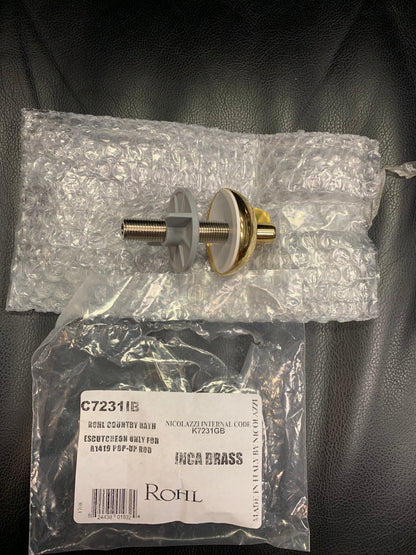 Rohl C7231IB Country Bath Escutcheon Only for The A1419 A1418 &amp; Cnzremote Pop-Up