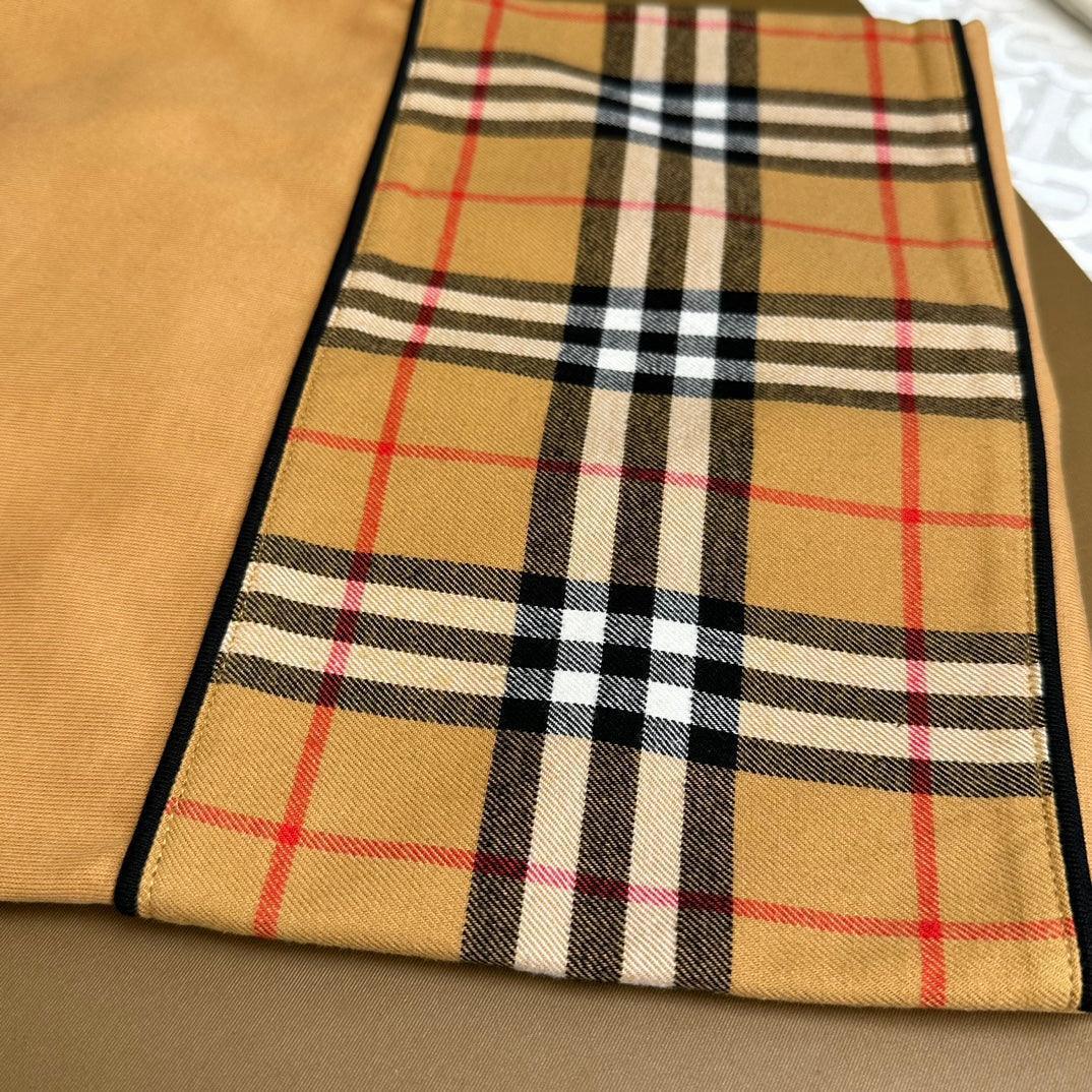 Burberry Luxury T-Shirt Without Collar Brown - Premium Cotton Comfort