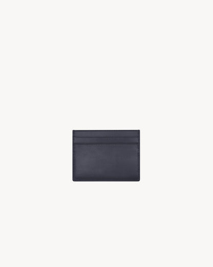 SAINT LAURENT Mini Leather Card Holder