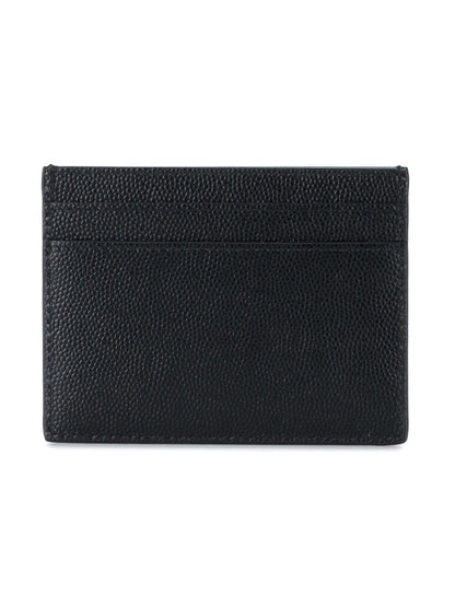SAINT LAURENT Mini Leather Cardholder