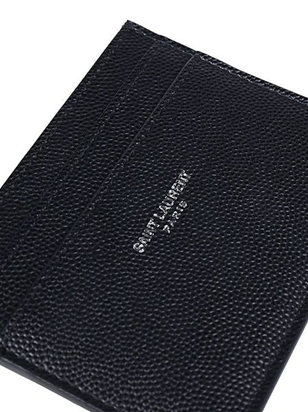 SAINT LAURENT Mini Logo Card Case