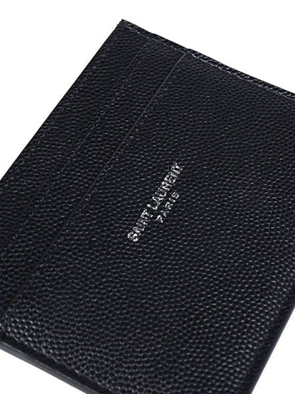 SAINT LAURENT Mini Logo Card Case