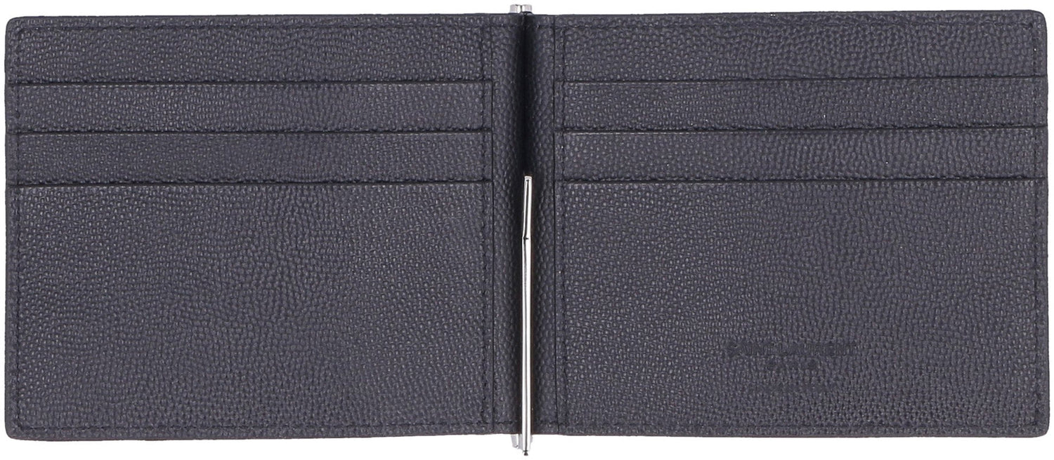 SAINT LAURENT Mini Money Clip Wallet