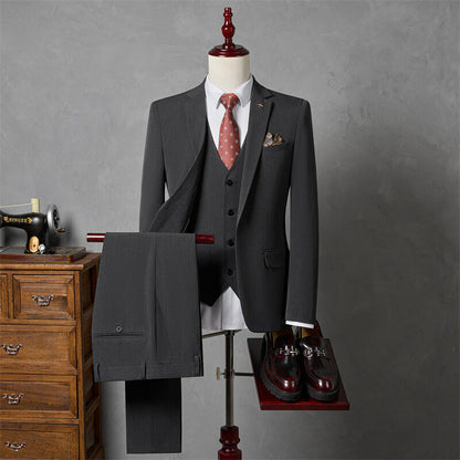 Mens Slim Fit Business Suit Set