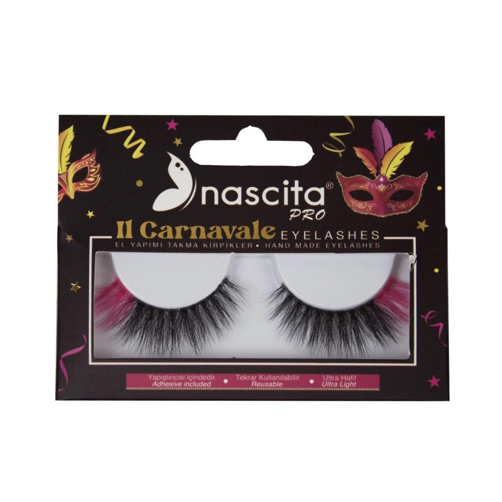 Nascita Carnavale Colorful False Eyelashes 128