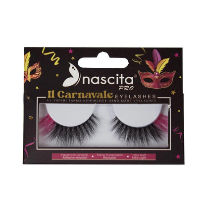 Nascita Carnavale Colorful False Eyelashes 128