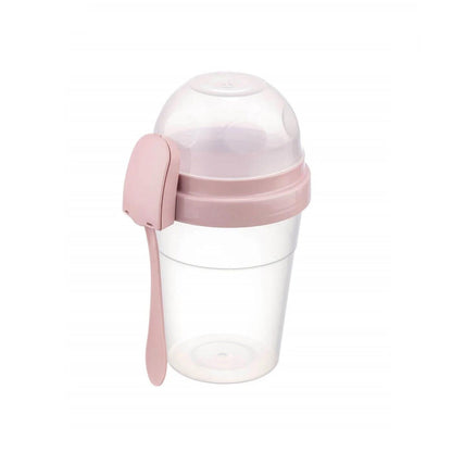 Qlux Yogurt Container with Topping Compartment L00812